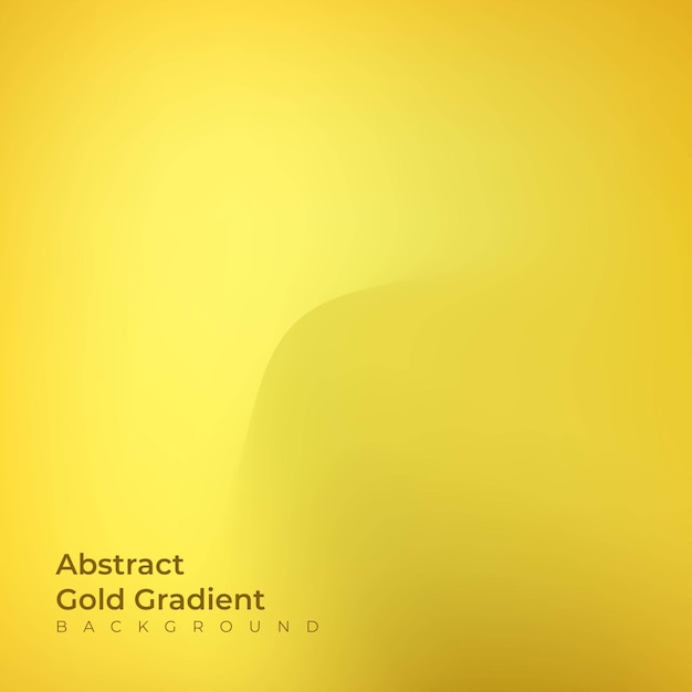 Vector abstract luxury gold color gradient design background