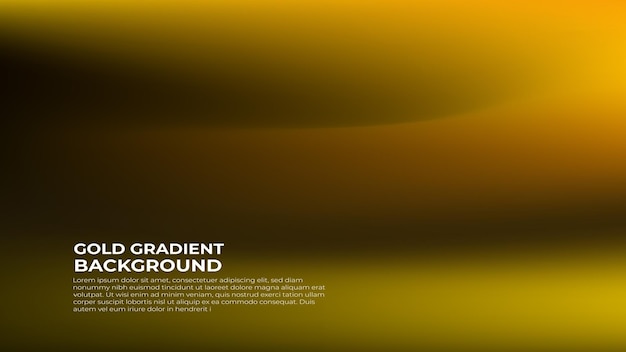 Abstract luxury gold color gradient design background