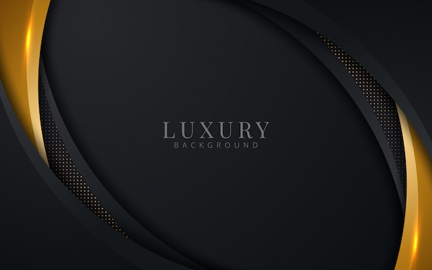 Abstract luxury gold metal background. Graphic design element for invitation, cover, background. Elegant decoration