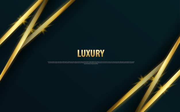 Abstract luxury green premium background