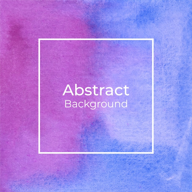 Abstract magenta and blue watercolor texture background