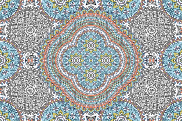 abstract mandala naadloos patroon