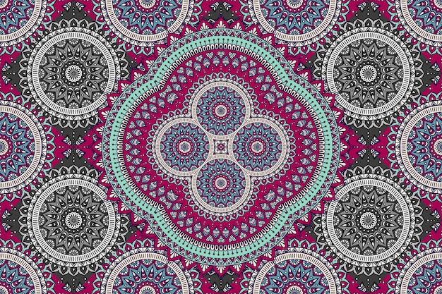 abstract mandala naadloos patroon