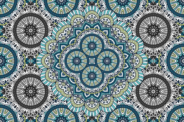 abstract mandala naadloos patroon