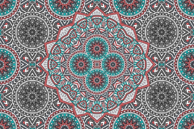 abstract mandala naadloos patroon