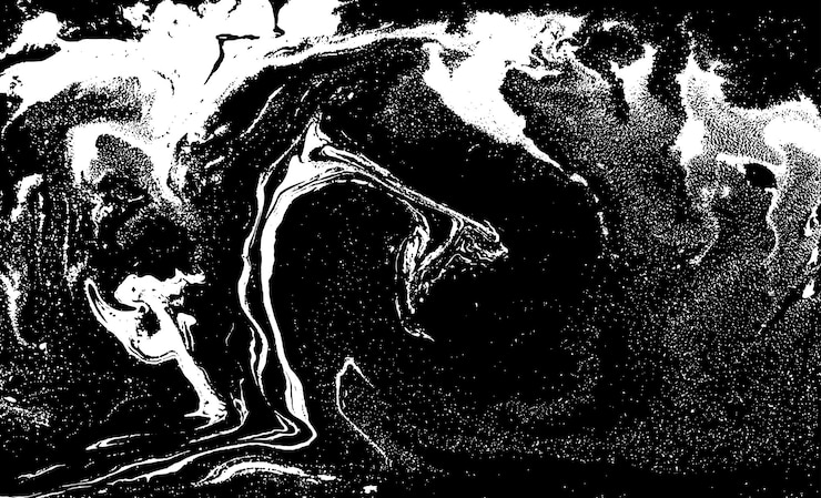 Vector abstract marble halftone grunge background