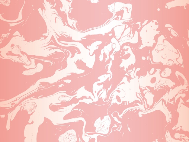 Abstract marbling pink and white