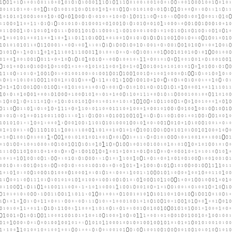 Vector abstract matrix background binary computer code coding hacker concept vector background illustration
