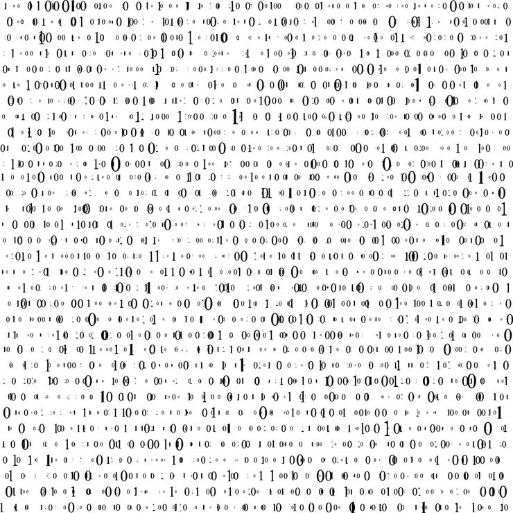Vector abstract matrix background binary computer code coding hacker concept vector background illustration