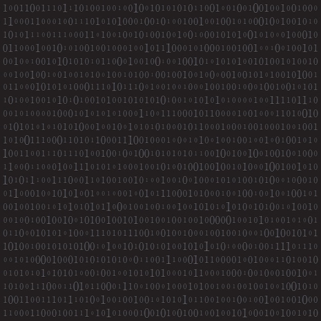 Abstract matrix background binary computer code coding hacker concept illustrazione di sfondo vettoriale