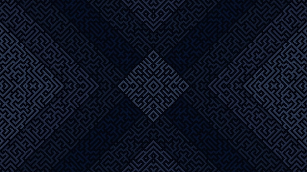 Abstract maze background