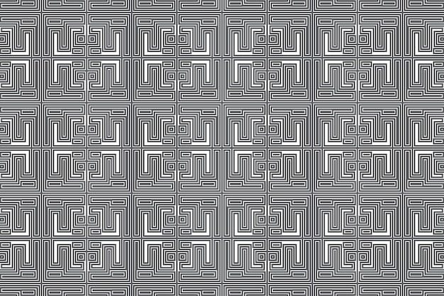 Abstract maze style background