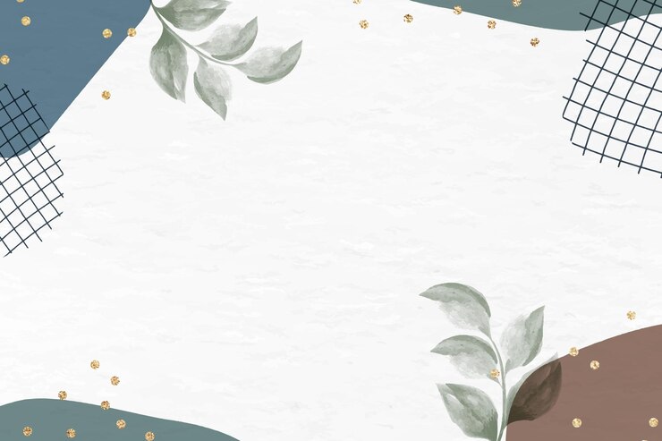 Vector abstract memphis patterned background with gold glitter