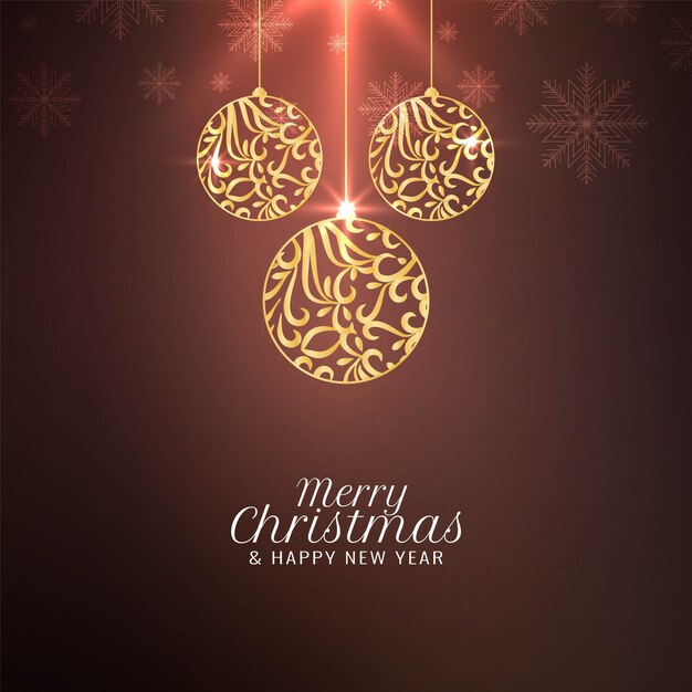 Vector abstract merry christmas celebration greeting background