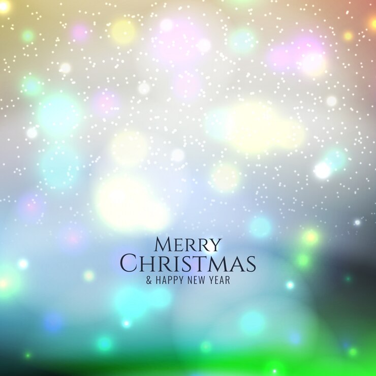 Vector abstract merry christmas colorful background
