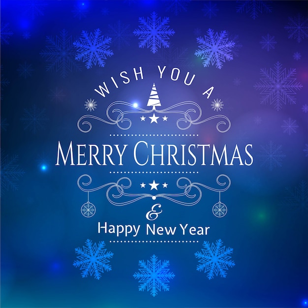 Vector abstract merry christmas stylish background