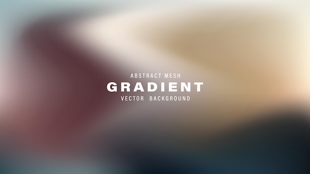 Abstract Mesh Gradient Vector achtergrondontwerp sjabloon Blurry