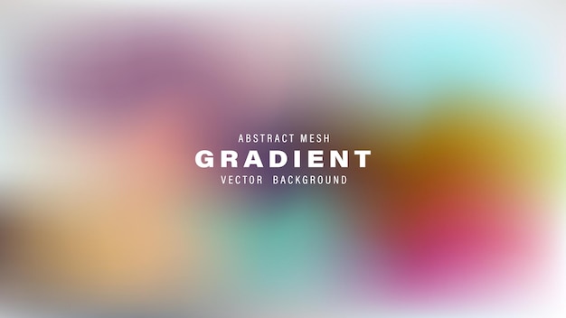 Abstract Mesh Gradient Vector achtergrondontwerp Textuur Kleuren