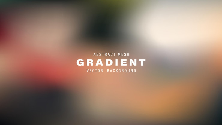 Vector abstract mesh gradient vector achtergrondontwerp textuur vaag