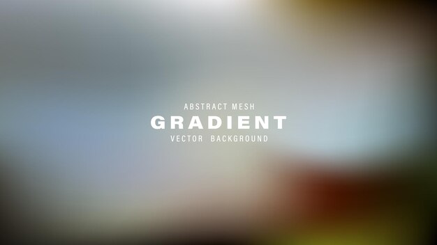 Abstract Mesh Gradient Vector Background Design Blurred Soft Colors