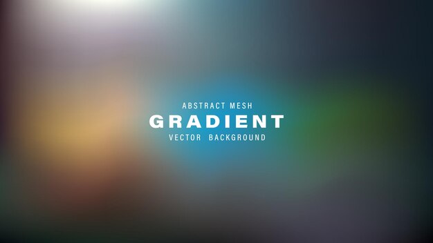 Abstract Mesh Gradient Vector Background Design Template