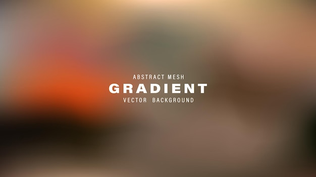 Abstract Mesh Gradient Vector 배경 디자인 텍스처 브라운 오렌지