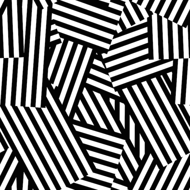 Abstract messy linear geometrical seamless pattern. Striped background.