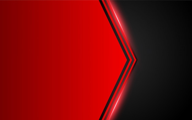 Abstract metallic red black background 