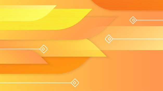 Abstract minimal orange background with geometric creative and minimal gradient concepts for posters banners landing page concept image