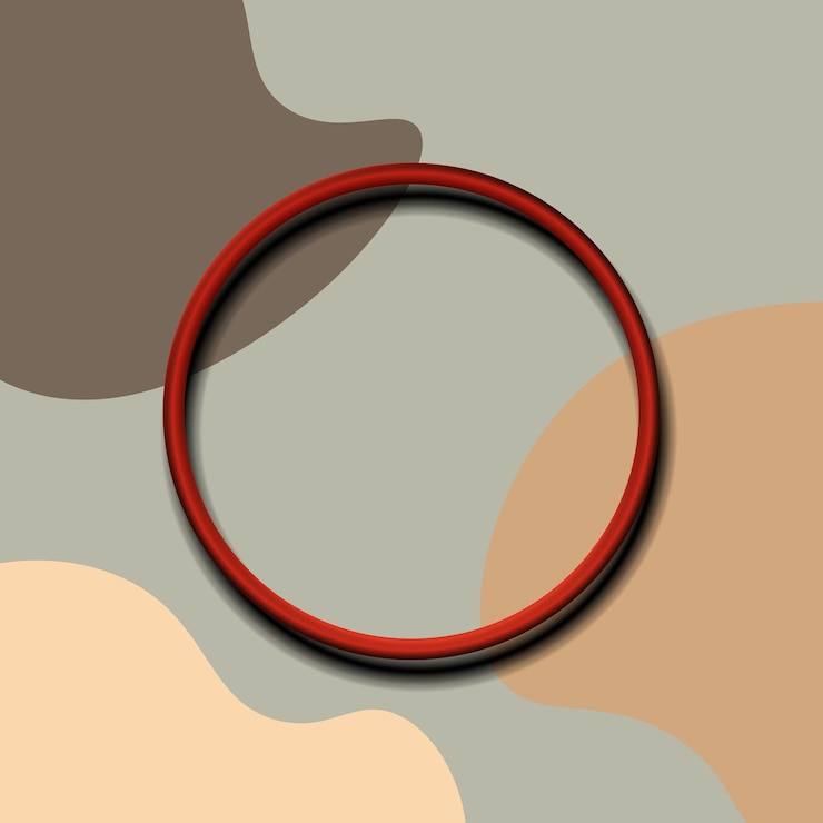 Vector abstract minimalist circle banner background. vector illustration. abstract background.