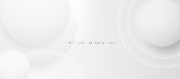 Abstract minimalist white background