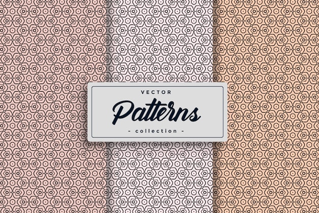 Абстрактные минималистичные случайные текстильные символы Pattern HandDrawed Geometric Simple Seamless Pattern Set collection бесшовный текстильный дизайн