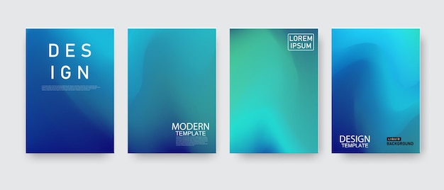 Abstract mockup Pastel colorful gradient background A4 concept for your graphic colorful design Layout Design Template for Brochure