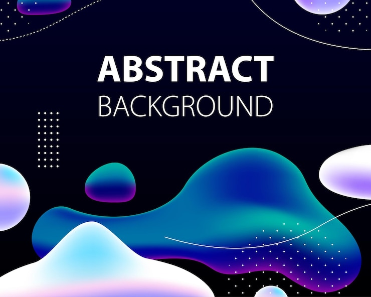 Vector abstract modern background. 3d vector
