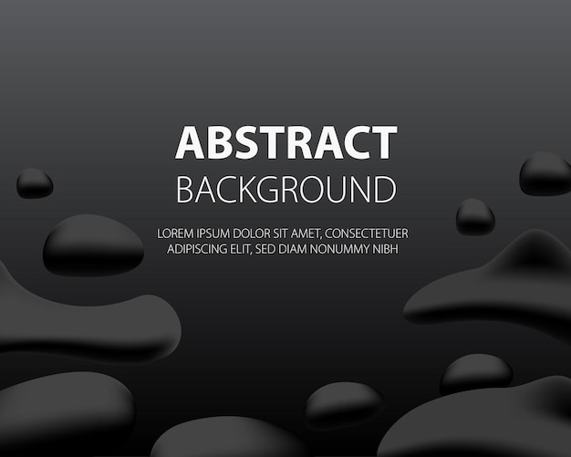 Abstract modern background. 3d vector