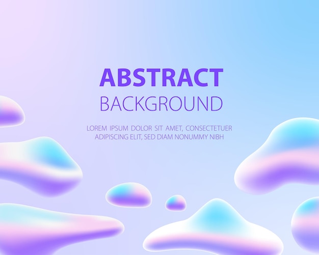 Abstract modern background. 3d vector