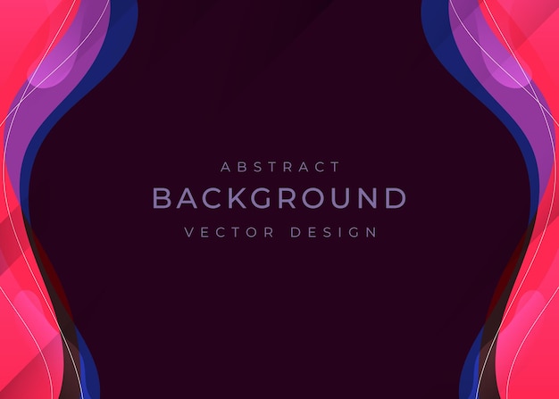 Abstract modern background design in paper cut style