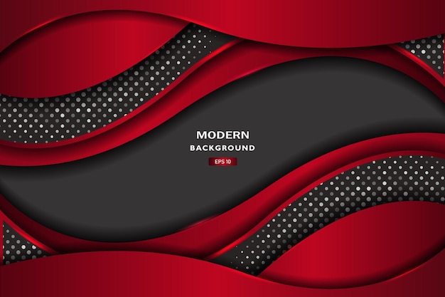 Abstract Modern Background Red Design