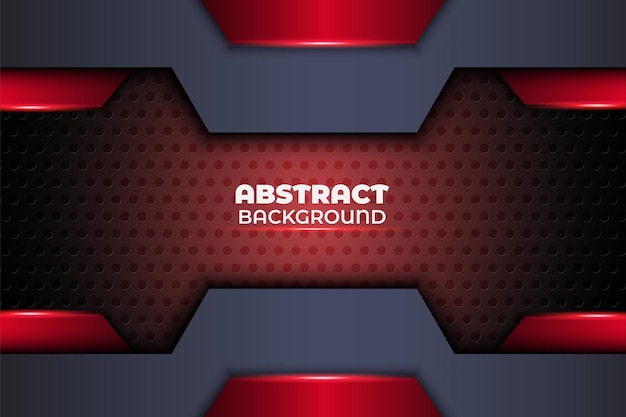 Abstract Modern Background Red