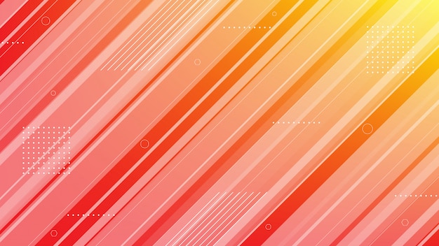 ベクトル 斜めの線要素とグラデーションカラーで抽象的な現代的な背景。