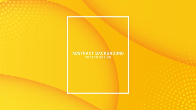 Abstract modern background yellow with shadow decoration