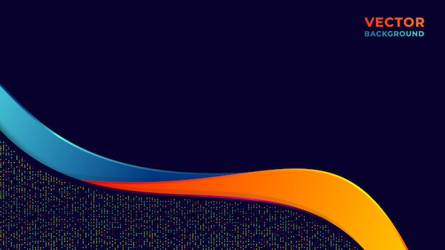 Vector abstract modern background