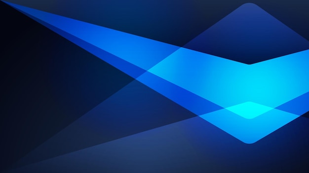 抽象的な現代的な青と黒の背景プレゼンテーション バナー カバー web チラシ カード ポスター壁紙テクスチャ スライド マガジンとパワーポイントのベクトル イラスト デザイン