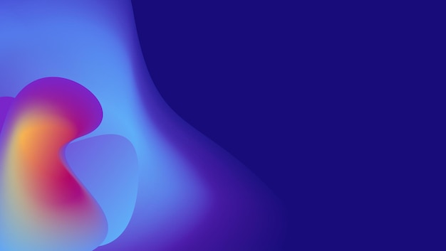 Abstract modern blue gradient background