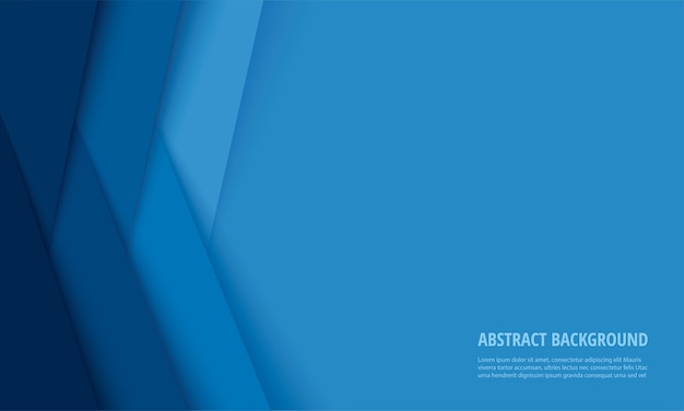 Abstract modern blue lines background