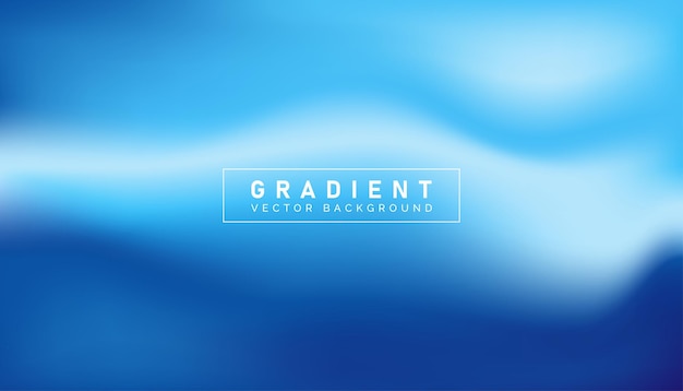 Abstract modern blue soft gradient blurred background