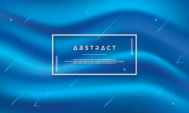 Abstract modern bluel vector background 