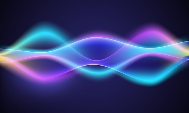 Vector abstract modern bright flow dynamic background