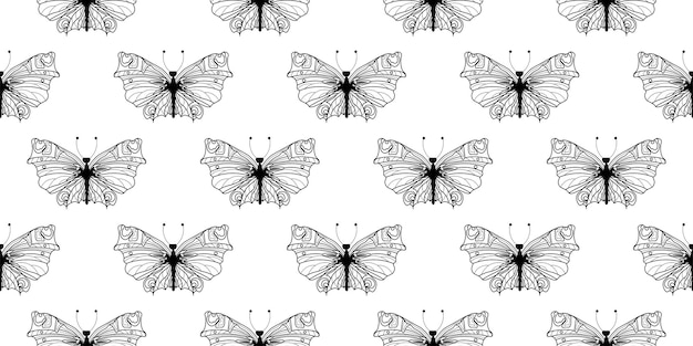 Abstract modern butterfly style for wallpaper design trendy japanese banner