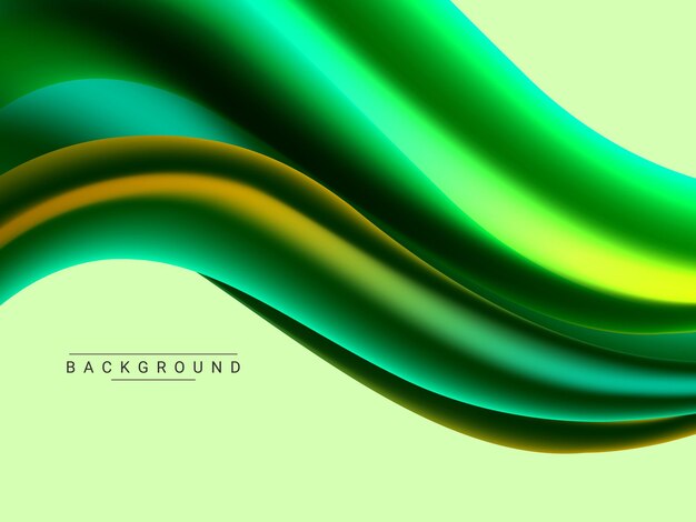 Abstract modern decorative stylish wave background vector